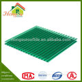 Good quality light weight transparent pc hollow sheet